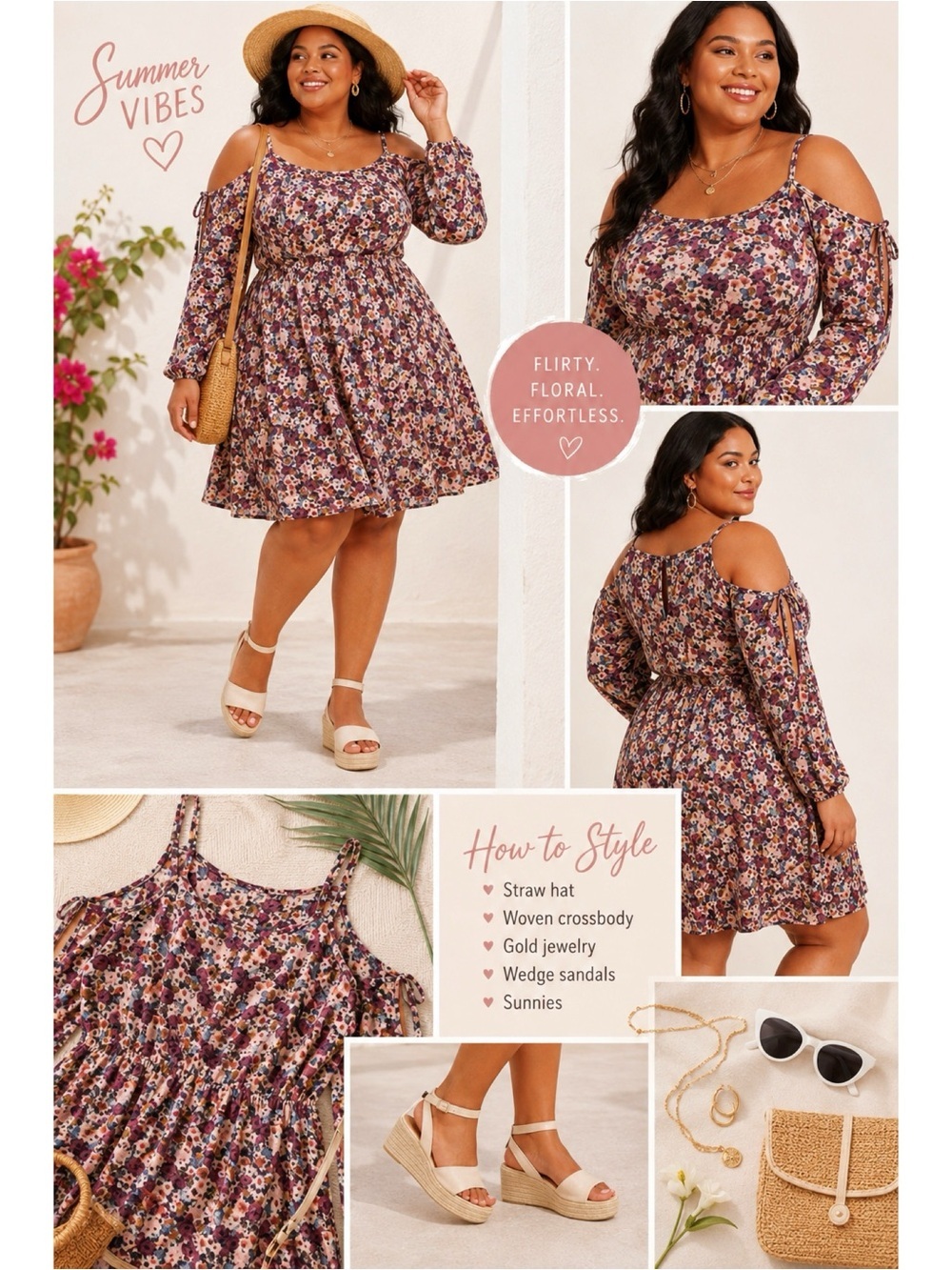TORRID Ditsy Floral Print Dress
